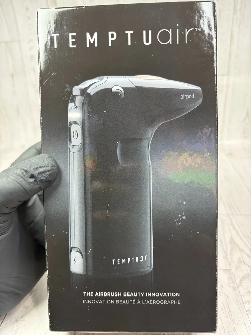 Temptu Air Makeup Airbrush Gun Tool Only Sleek Black
